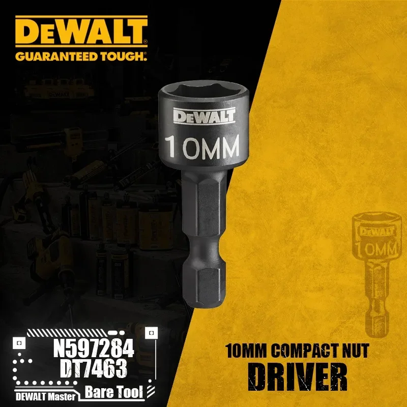 DEWALT N597434/DT7462 N597284/DT7463 Compact Nut 8/10/13MM Driver Power Tool Accessories thumbnail 3