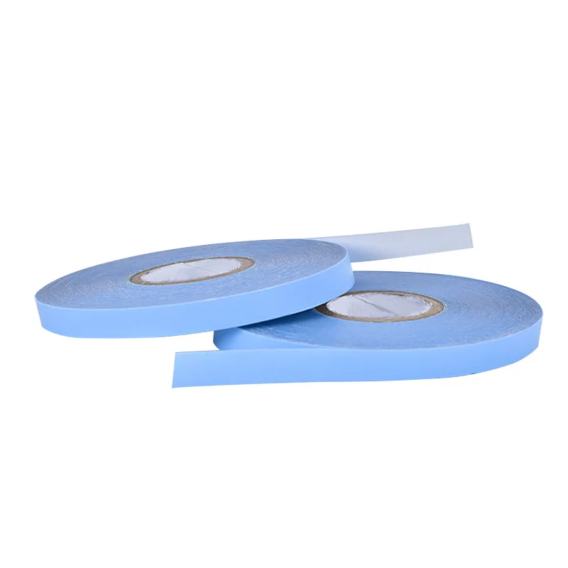 1/2/3 Roll 0.8 CM*12 Yards Super Hair Blue Tape Double-Sided Adhesive Tape for Hair Extension/Lace Wig/Toupee thumbnail 4