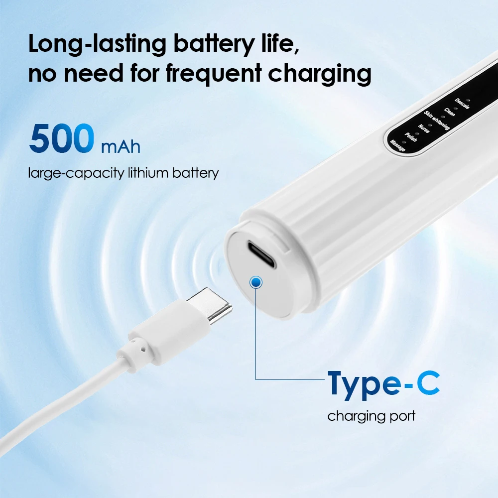 Electric Teeth Cleaner Sonic Dental Scaler Calculus Plaque Stain Tartar Removal teeth cleaning Whitening Toothbrush Oral Care thumbnail 2