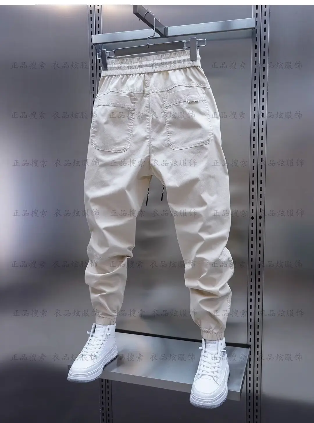 Luxury Cargo Harem Pants Outdoor Camping Sports Casual Pants Jogger Sweatpant korean Fashion High Quality Brand Men's Clothing thumbnail 5