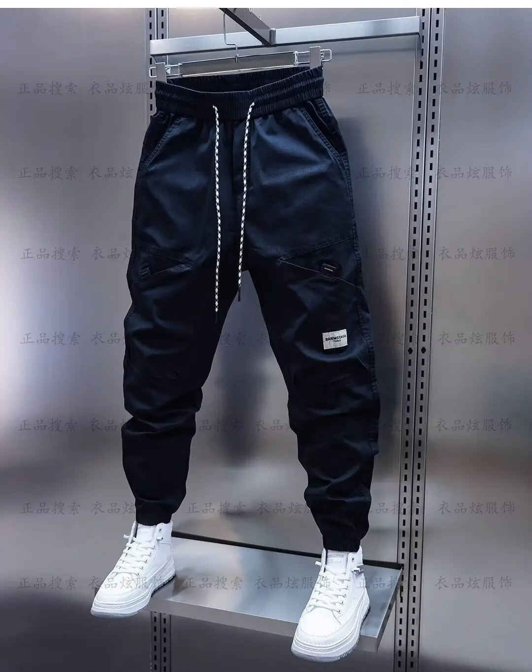 Luxury Cargo Harem Pants Outdoor Camping Sports Casual Pants Jogger Sweatpant korean Fashion High Quality Brand Men's Clothing thumbnail 2