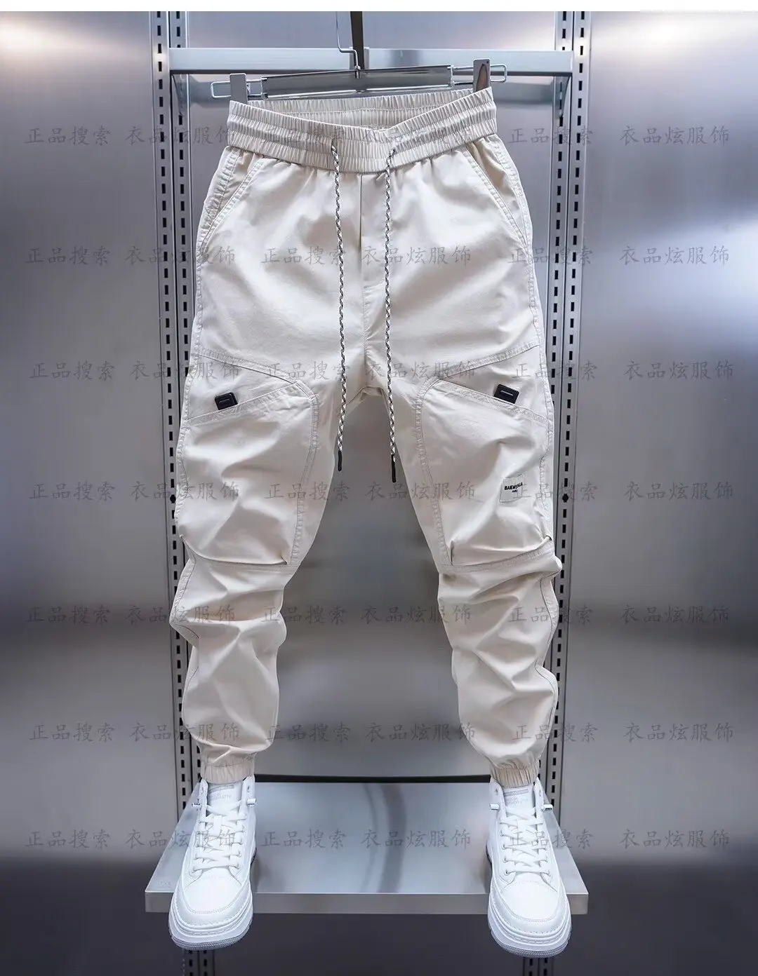 Luxury Cargo Harem Pants Outdoor Camping Sports Casual Pants Jogger Sweatpant korean Fashion High Quality Brand Men's Clothing thumbnail 6