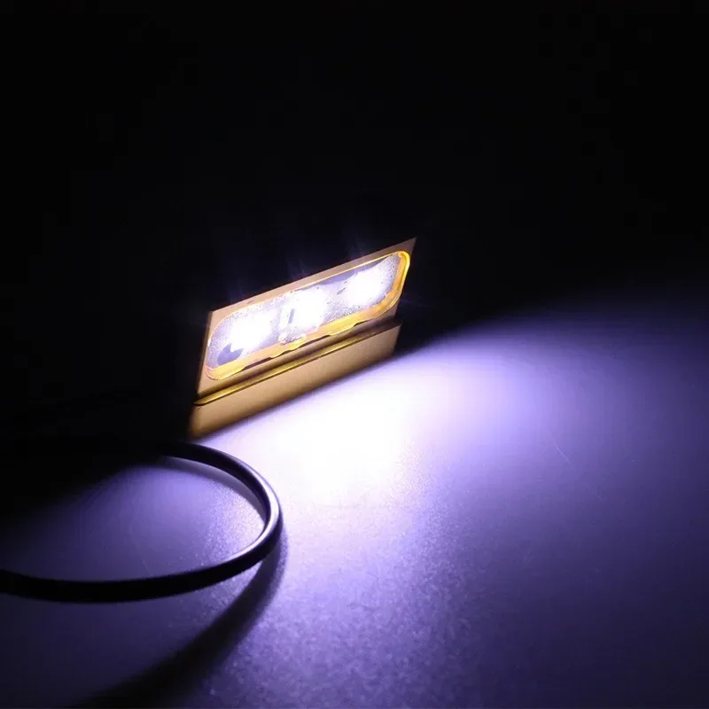 3 LED Motorcycle License Plate Light Decorative Lamp Universal For Honda Kawasaki Yamaha Suzuki Little Monkey Waterproof thumbnail 6