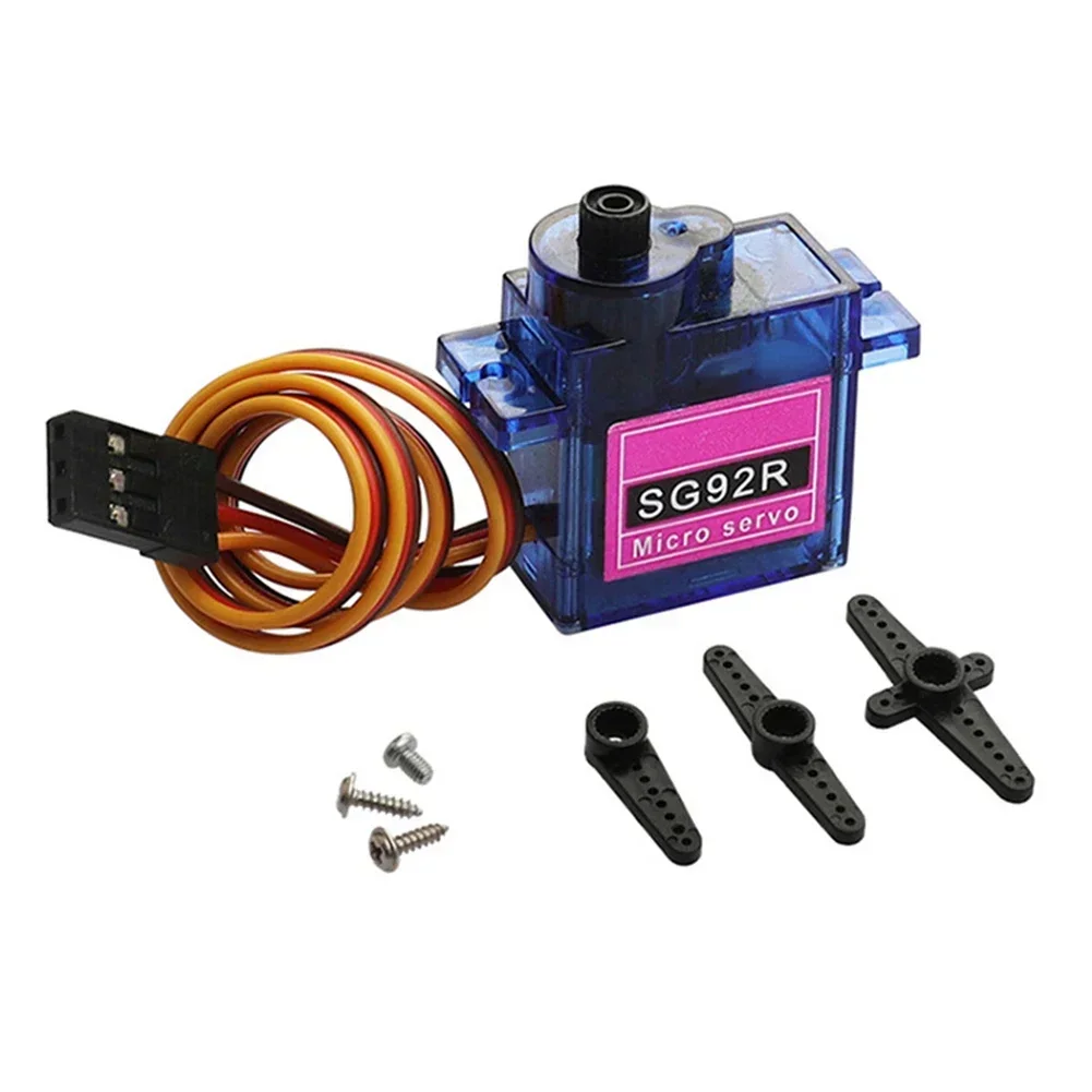 SG92R Micro Servo Motor 4.8-6V 360/270/180 Degree Continuous Rotation Controllable Angle for Robot RC Drone Aircraft 9g DIY Toys thumbnail 6