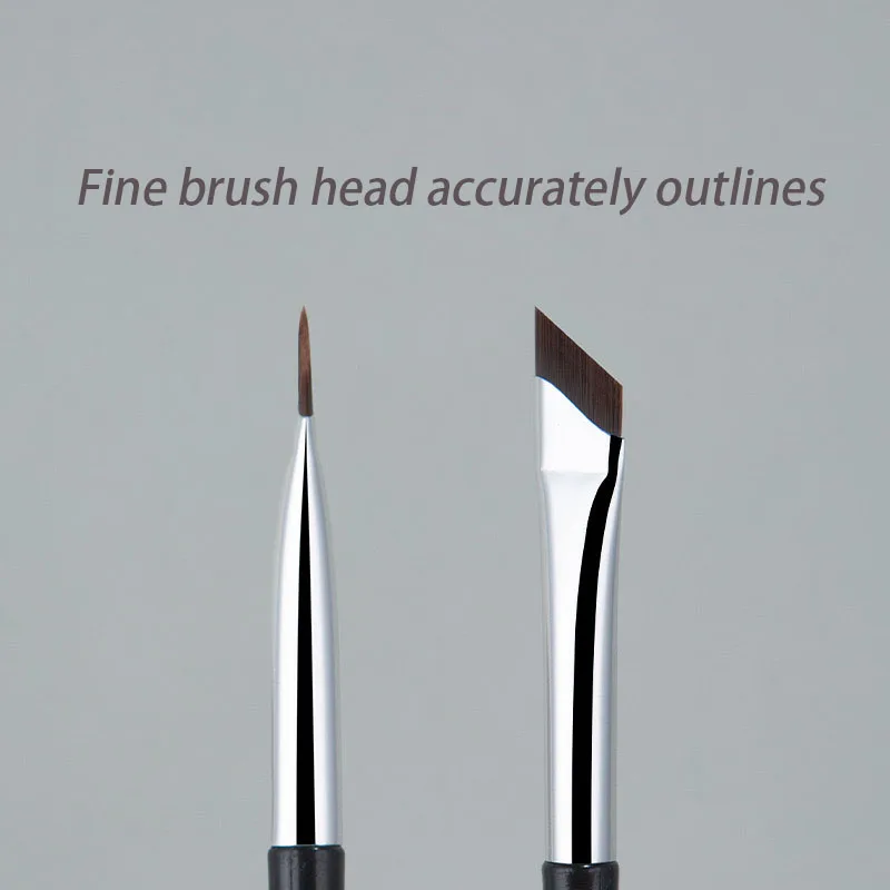 The Upgrade Blade Eyeliner Brush Ultra Thin Fine Angle Flat Eyebrow Brush Under The Eyes Place Precise Detail Brush thumbnail 4