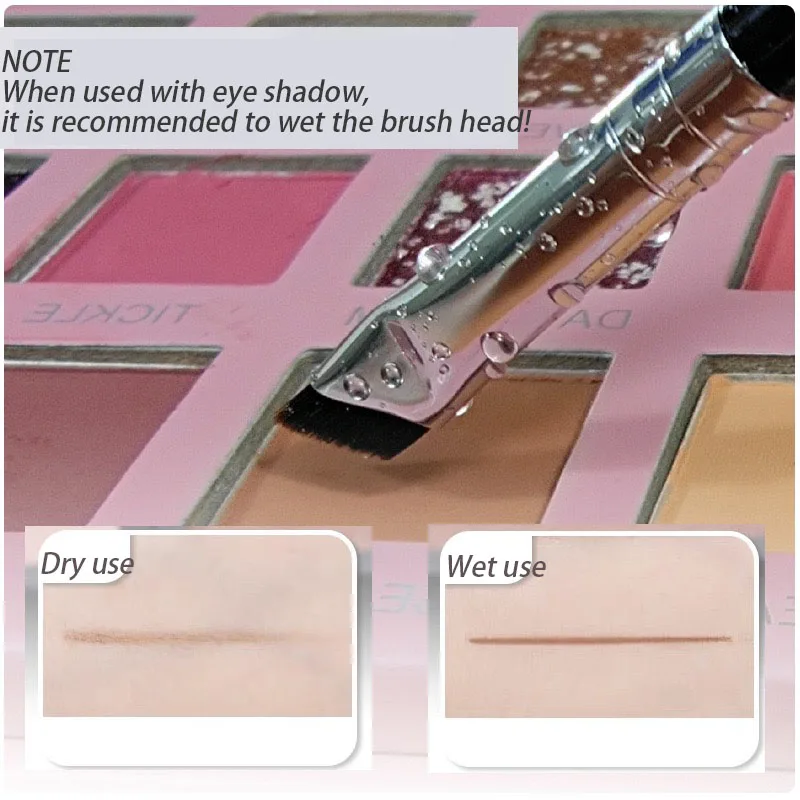 The Upgrade Blade Eyeliner Brush Ultra Thin Fine Angle Flat Eyebrow Brush Under The Eyes Place Precise Detail Brush thumbnail 5