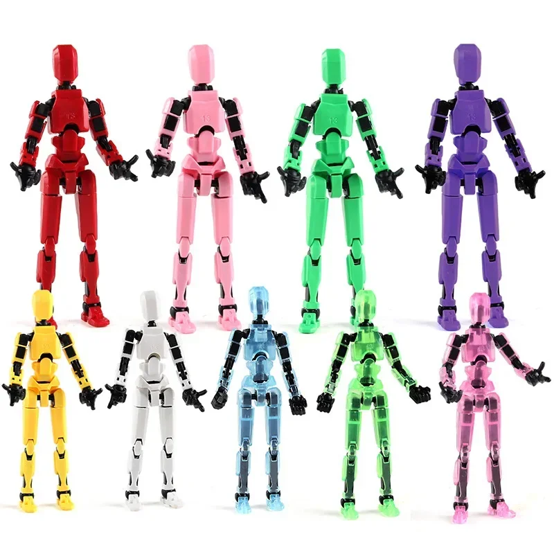 3D Printed Multi-Jointed Movable Shapeshift Robot Action Figure with Full Articulation for Stop Motion Animation 5 Action Figure thumbnail 5