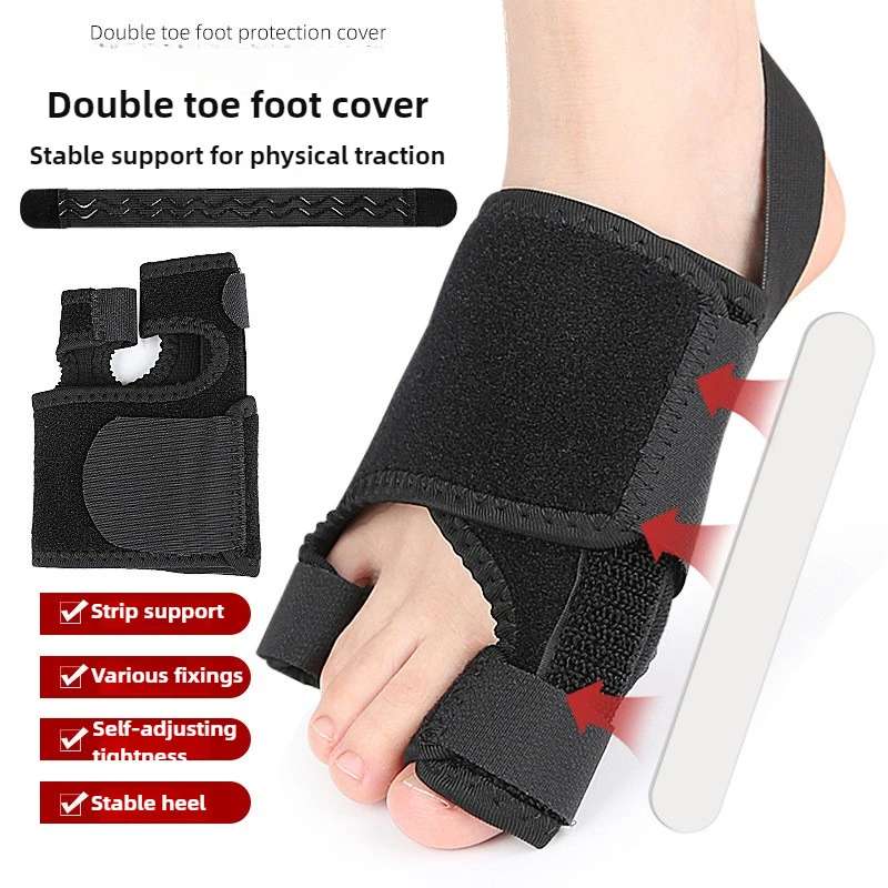 Flexible Splint Toe Separator Hallux Valgus Bunion Corrector Orthotics Feet Bone Thumb Adjuster Correction Pedicure Straightener thumbnail 5