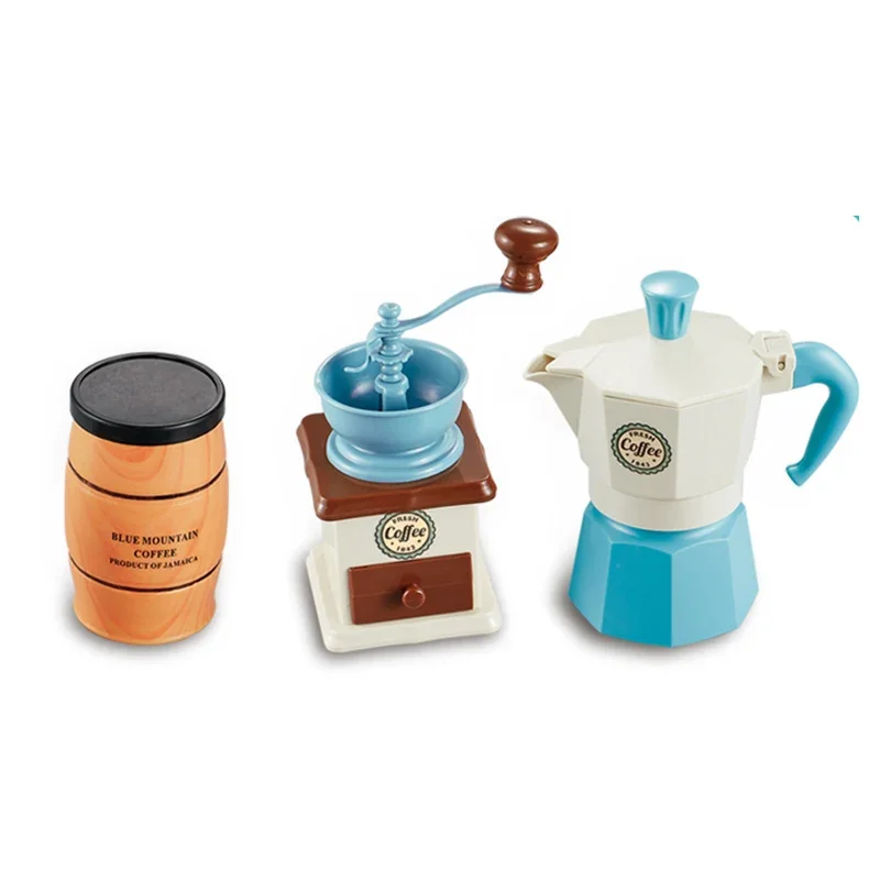 Pretend Play Simulation Coffee Set Tableware Play House/Outdoor Kitchen DIY Afternoon Tea Game Toy For Children Kids Gift thumbnail 3