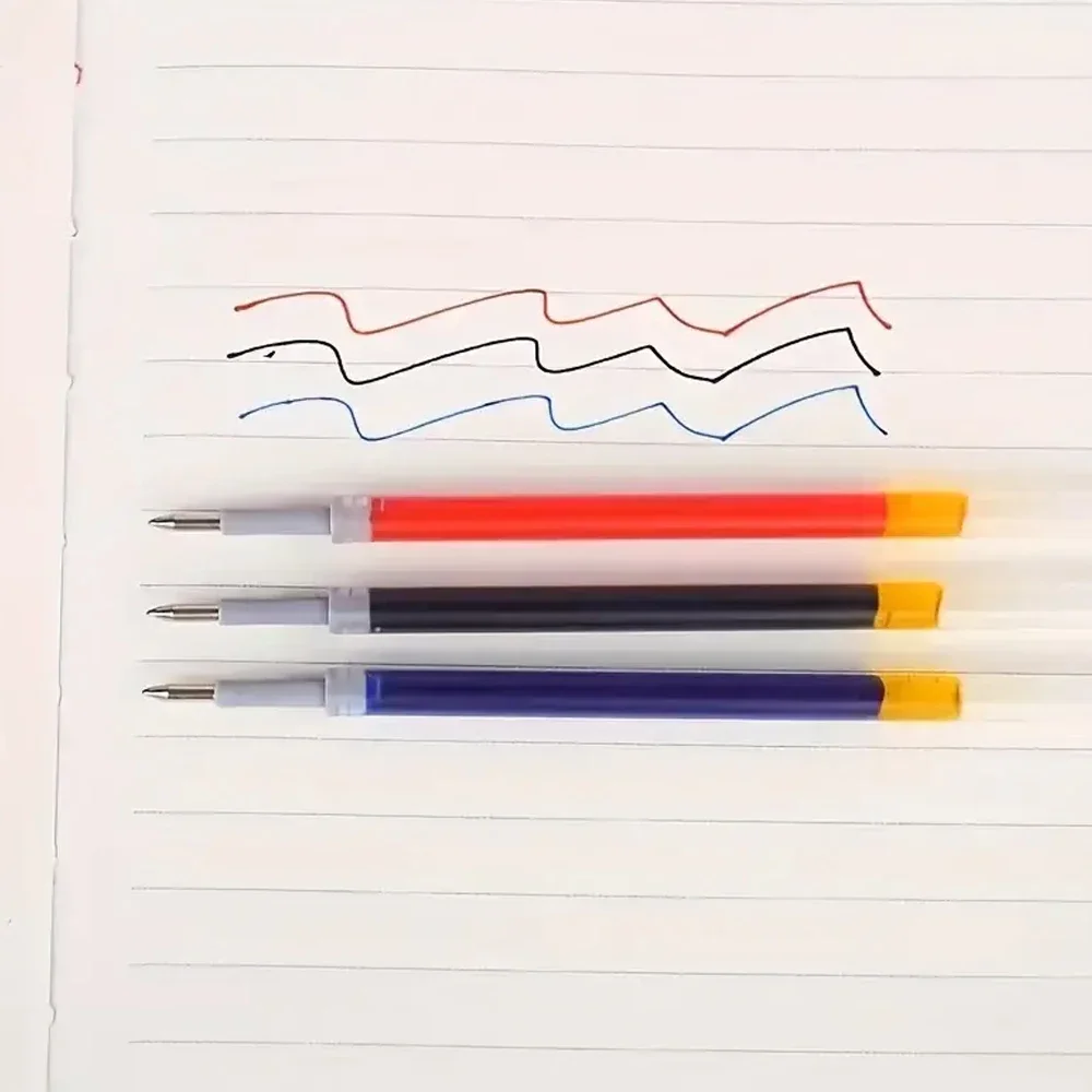 1-63Pc Retractable Gel Pens Set Black/red/blue Ink Ballpoint for Writing 0.5mm Refills Office Accessory School Supply Stationery thumbnail 4