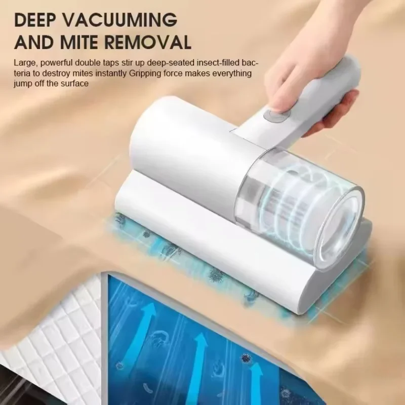 Household Mattress Vacuum Cleaner Electric Mite Removal Cordless Handheld Vacuum Uv Sterilization Bed Remover Mite Remover thumbnail 2