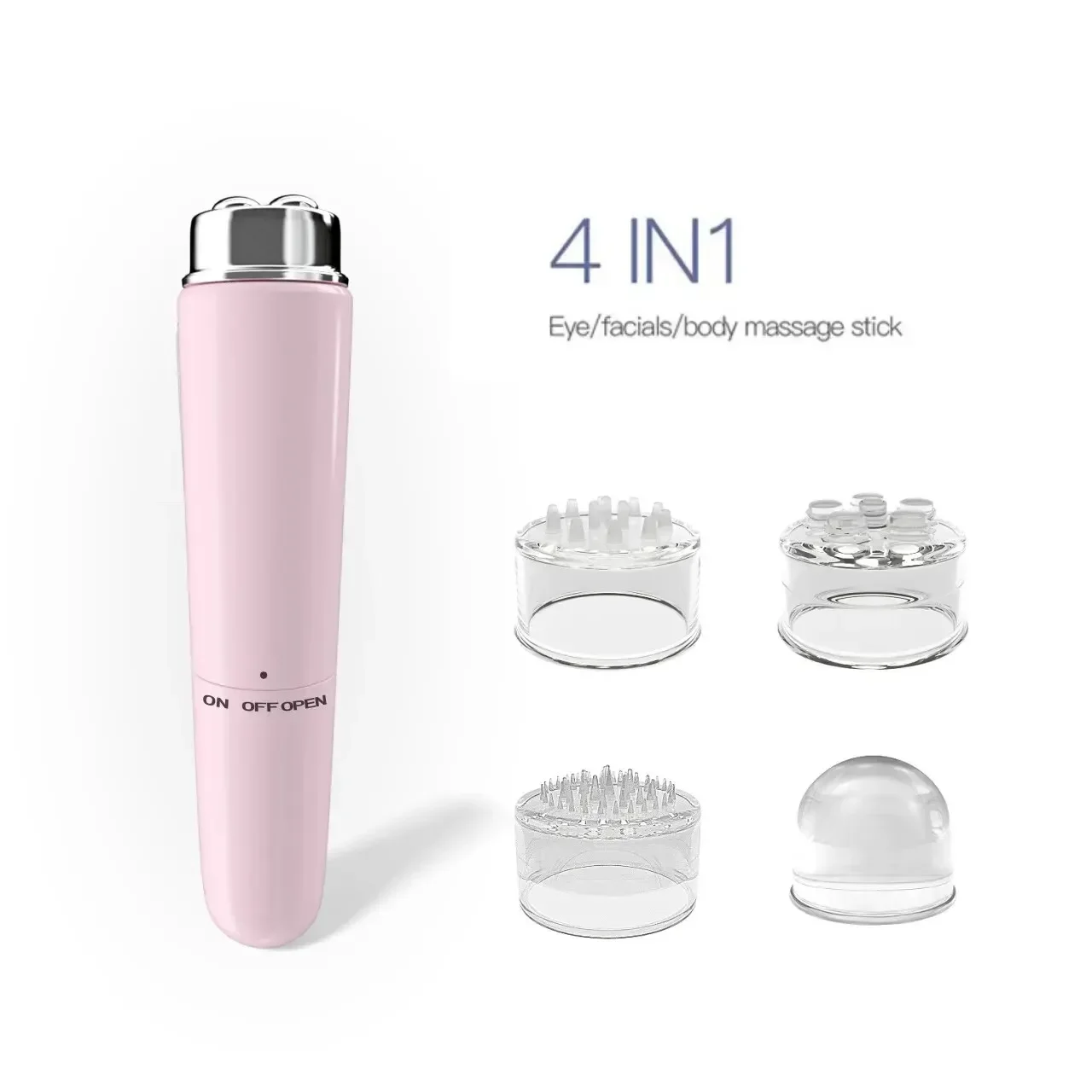 4 In 1 Electric Facial Massager Micro Vibration Eye Beauty Instrument For Relax Eye Dark Circles Eye Bags Puffiness Eye Massage thumbnail 6