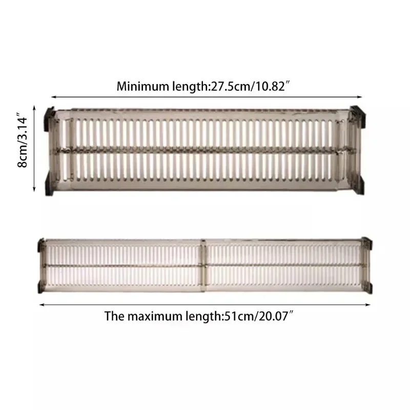 2pcs Adjustable Clapboard Drawer Dividers DIY Punch-Free Closet & Wardrobe Organizer Durable Storage Partition Separator Tools thumbnail 4