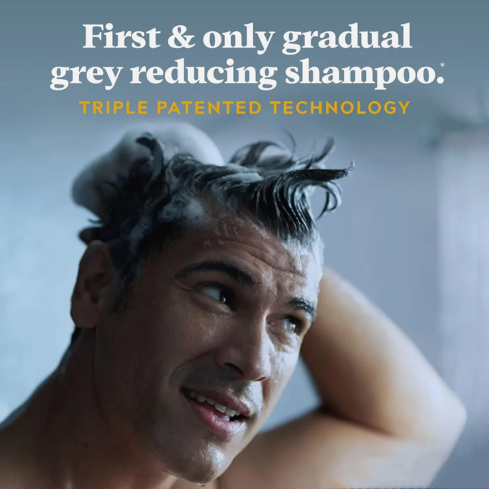 GZE Grey Reducing 2-In-1 Shampoo Conditioner - Softening Properties Say Goodbye to Grey Hair Eliminate Unwanted Grey Hair Tones thumbnail 6