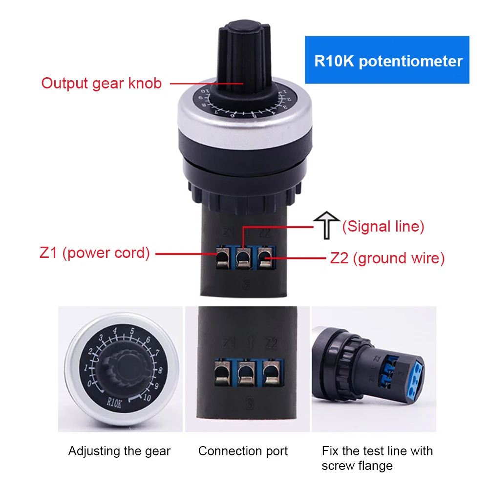 Auto Car Circuit Tester Sensor Signal Resistance Simulator Fuel Diagnostic Tool Analog Generator Resistance Sensor Repair Tools thumbnail 5