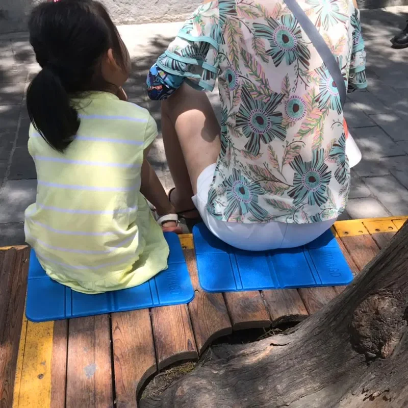 Portable outdoor folding chair ultra light camping mat EVA waterproof foam seat pad moisture-proof picnic beach chair cushion thumbnail 4