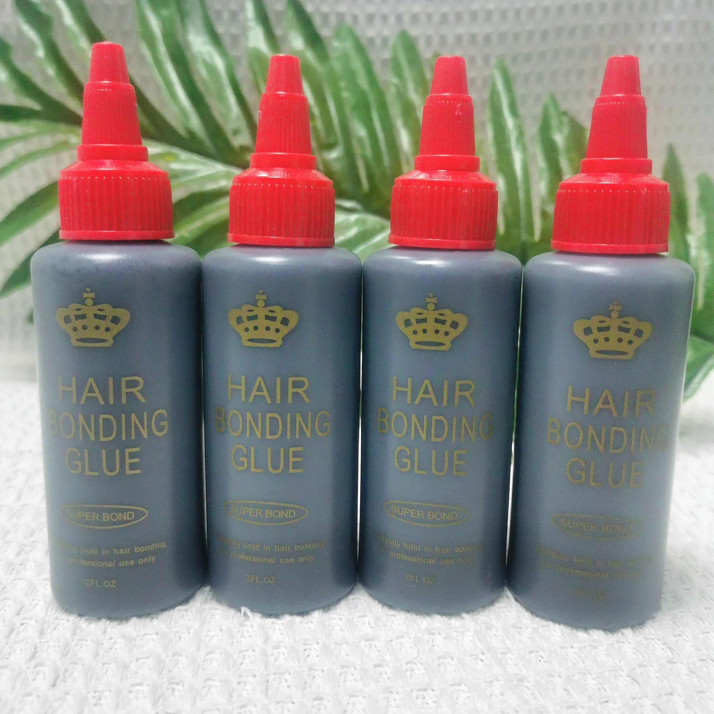 1 Oz/2 Oz/4 Oz  30ml/60 ml/118ml Black Hair Weft Bonding Glue Hair Weave bond thumbnail 4