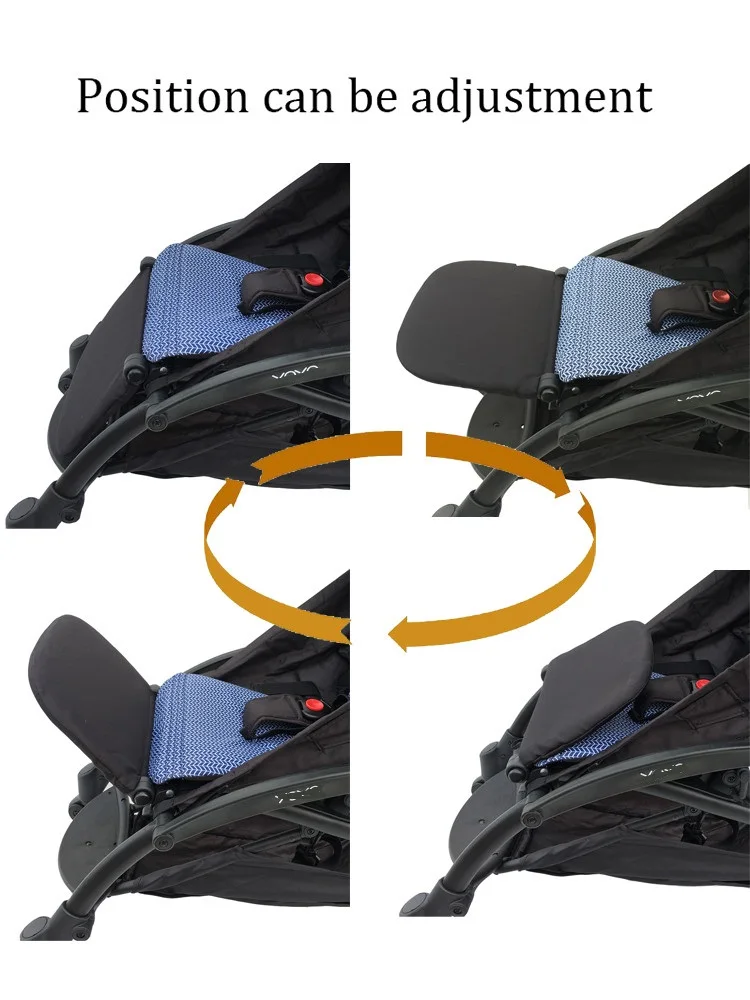 Stroller Accessories Leg Rest Board Extend Footboard Compatible with Babyzen YOYO Yoyo2 YOYO 2 YOYO 3 Yoya Baby Pushchair thumbnail 3