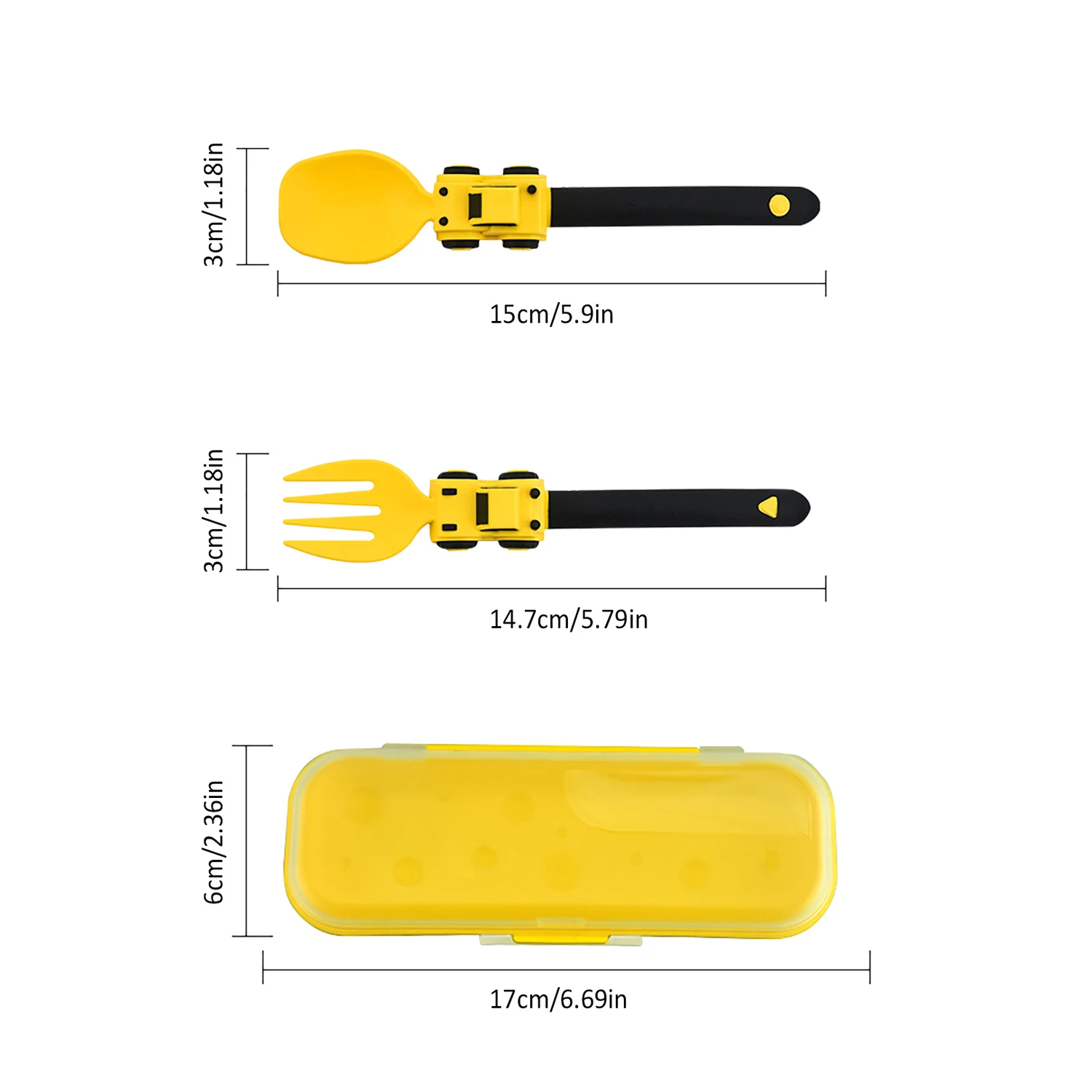 Mother Kids Things for Baby Complementary Feeding Utensils Children's Dishware Babies Cutlery Spoon Tableware Fork Stuff Solid thumbnail 4