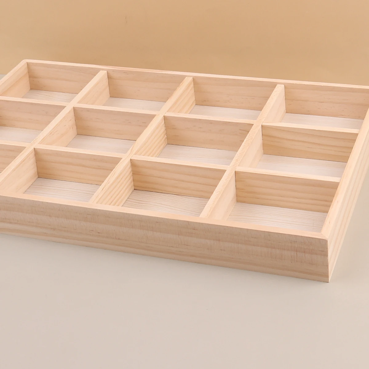 Wooden Jewelry Display Stackable Exquisite Jewellery Holder Portable Ring Earrings Necklace Organizer Box organizator de boys thumbnail 6