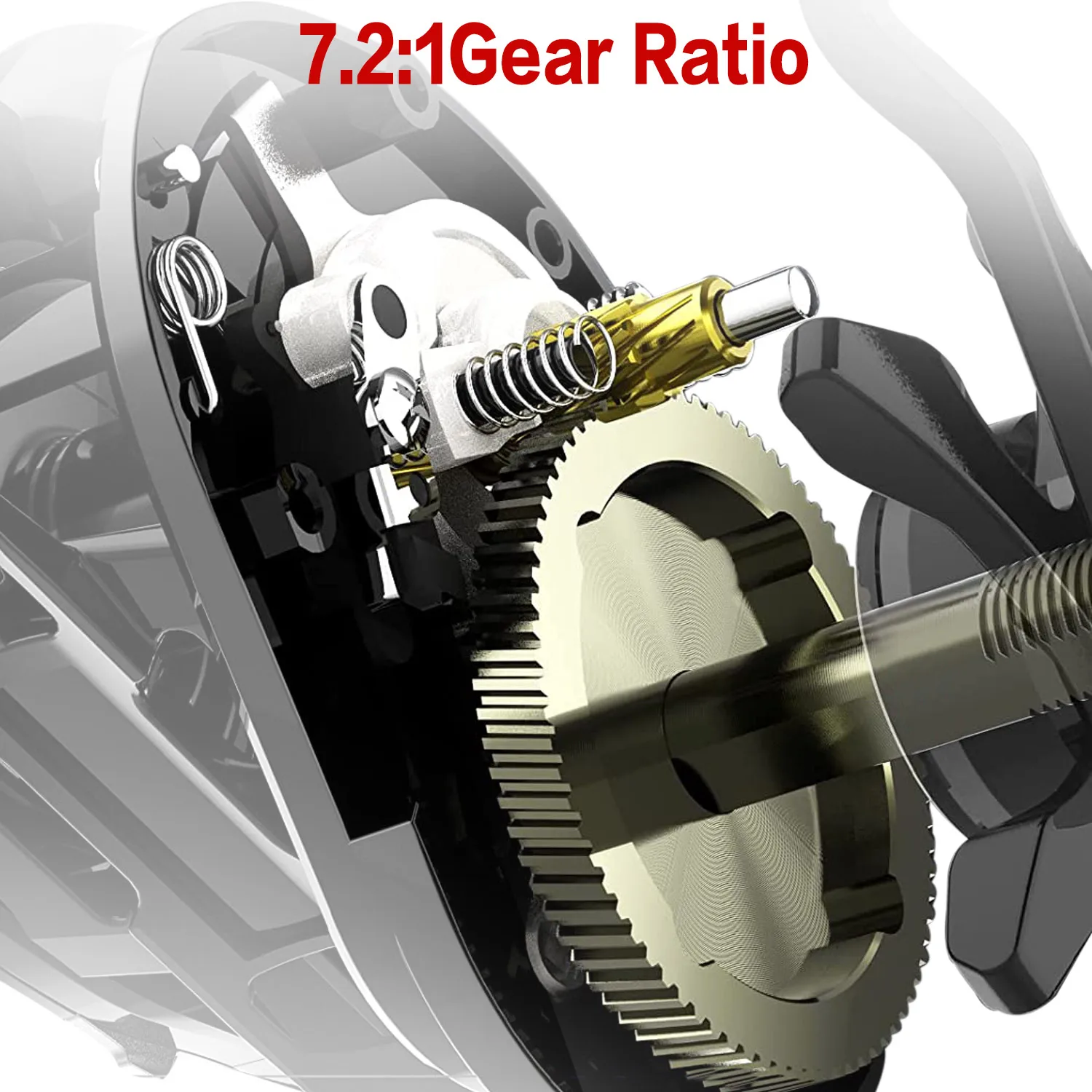 Sougayilang 1.8-2.4m Casting Fishing Combo Telescopic Fishing Rod and 7.2:1 High Speed Fishing Reel with 150M Line Pesca thumbnail 5