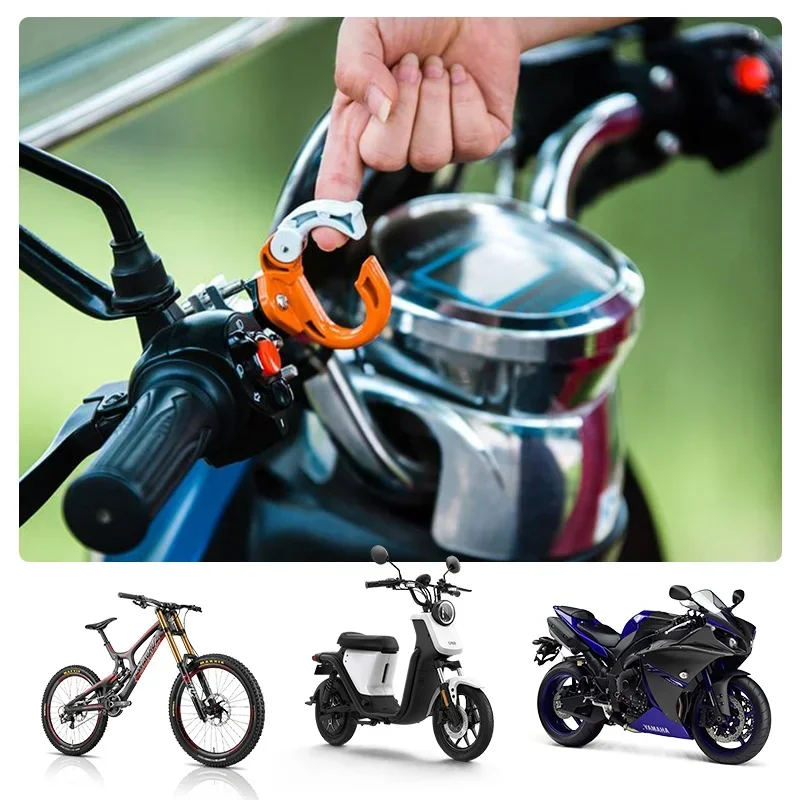 Universal Motorbike Luggage Hook Helmet Holder Cargo Mount Motorcycle Aluminum Alloy  Front Claw Hanger For Motorbike Accessorie thumbnail 3