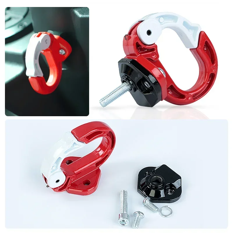 Universal Motorbike Luggage Hook Helmet Holder Cargo Mount Motorcycle Aluminum Alloy  Front Claw Hanger For Motorbike Accessorie thumbnail 4
