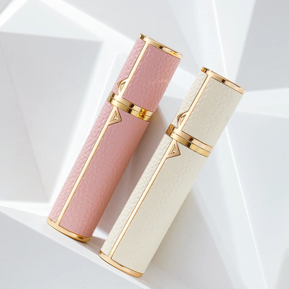 Louischanzl 8ml Magnet Leather refill Perfume Atomizer Bottle Portable Spray Mini Perfume Atomizer for Travel Cologne Dispenser thumbnail 4