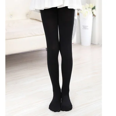 Kids Baby High Quality Pantyhose Student Ballet Dance Tights Infant Sweet Girls Child Anti-pilling Velvet Solid Color Stockings thumbnail 6