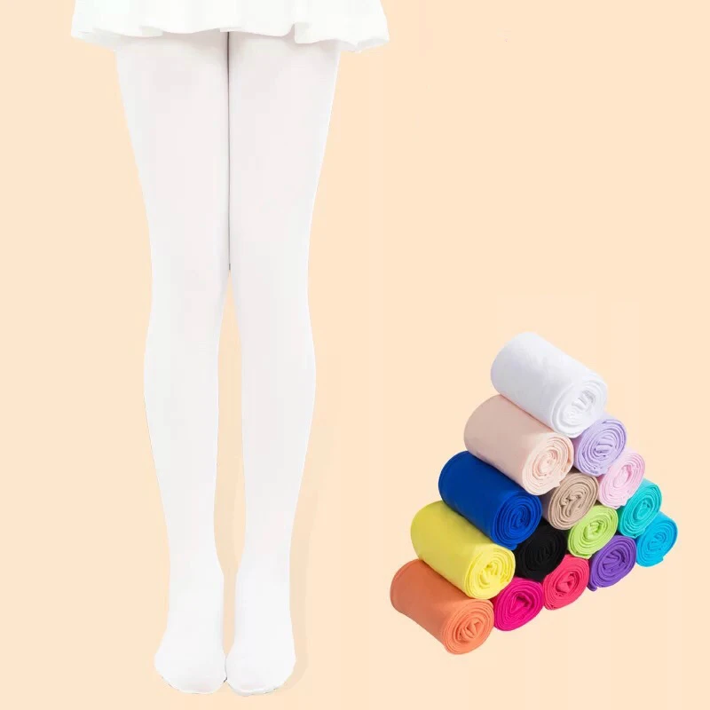 Kids Baby High Quality Pantyhose Student Ballet Dance Tights Infant Sweet Girls Child Anti-pilling Velvet Solid Color Stockings thumbnail 4
