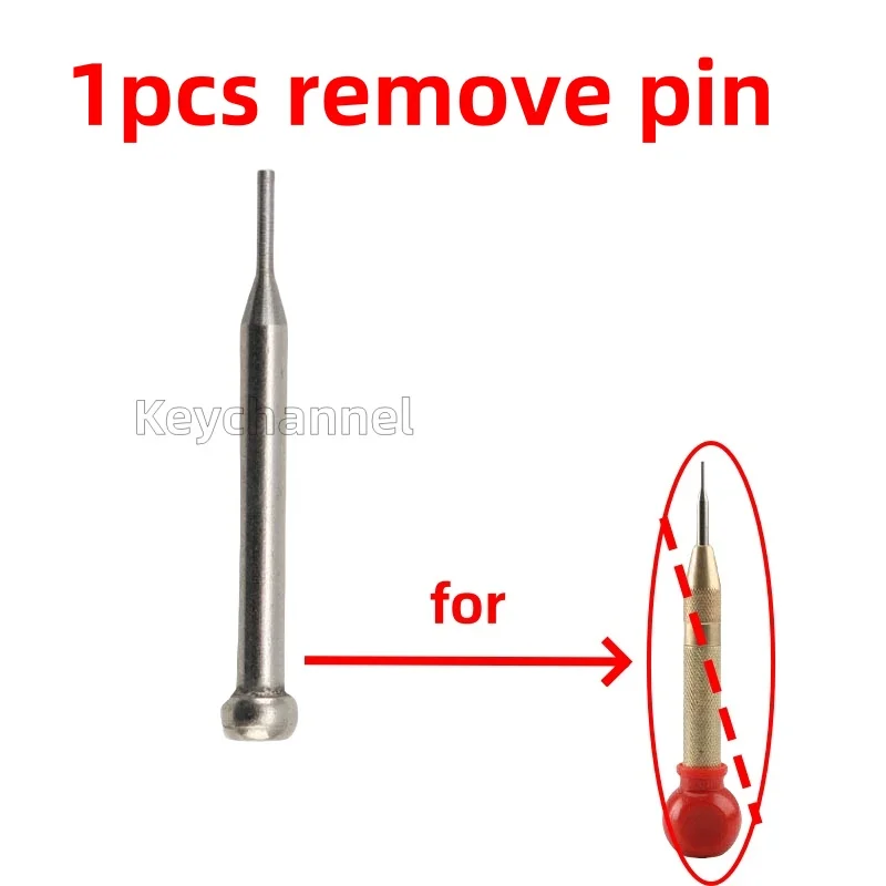 2pcs Car Key Remove Pin Tool Key Blade Remover for KEYDIY Xhorse Folding Car Key Locksmith Multiple Pin Fix Disassembly Tool thumbnail 6