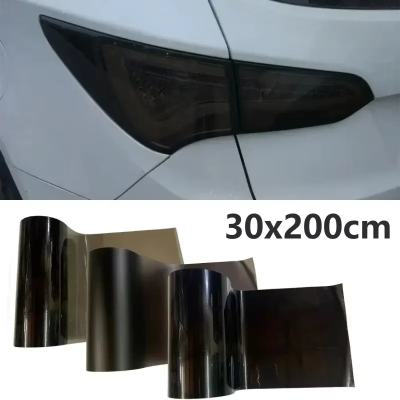 30x60cm Amber Orange light film Car Fog Light Headlight Taillight Tint Vinyl Film Sheet Sticker Auto Body Film Cover Car Styling thumbnail 3