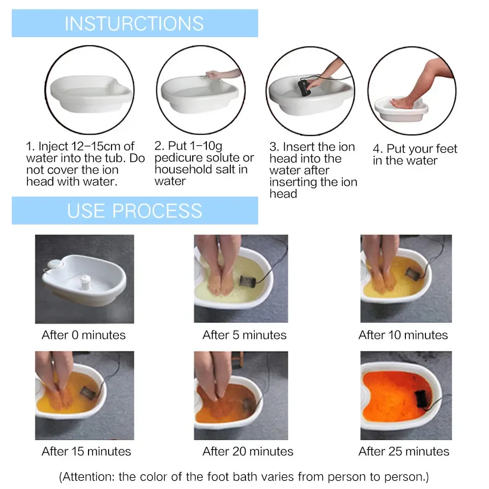 Ionic Foot Bath Detox Ionic Detoxification Machine for Feet Detoxifi SPA Machine Electric Footbath Machine ARRAY Spa Para Pies thumbnail 3