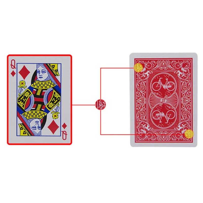 Secret Marked Poker Cards See Through Playing Cards Magic Toys simple but unexpected Magic Tricks Magic Poker magic props buy on thumbnail 2