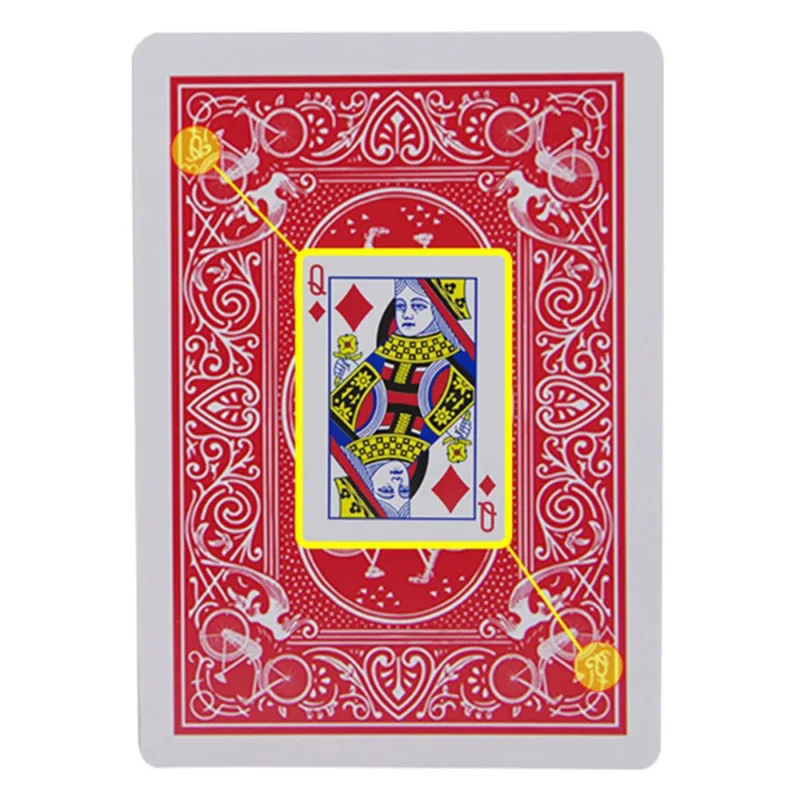 Secret Marked Poker Cards See Through Playing Cards Magic Toys simple but unexpected Magic Tricks Magic Poker magic props buy on thumbnail 5