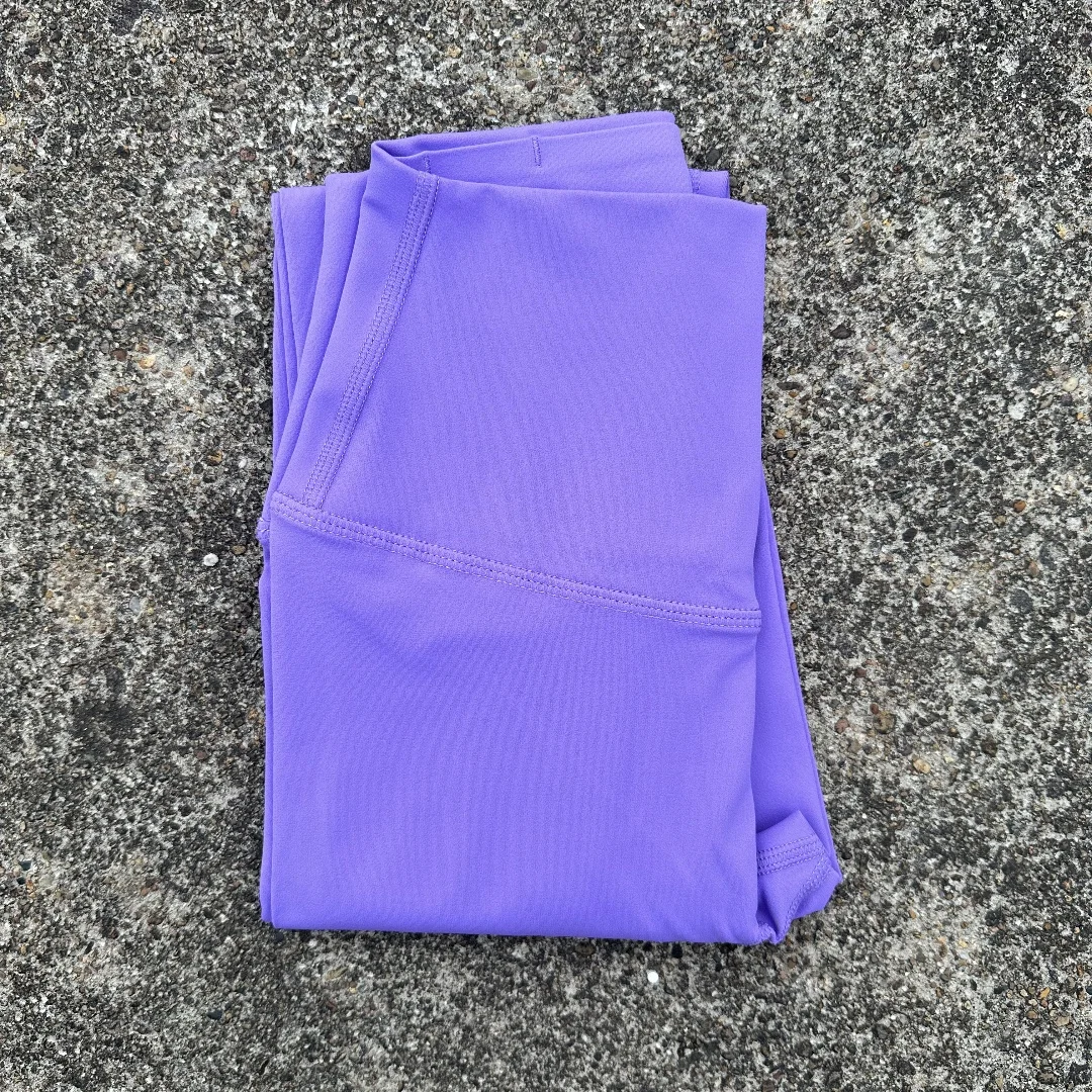 Solid Color Back Waist Pocket High Waist Yoga Legging Women Sport Cropped Pants Butter Athletic Gym Comprehensive Training Jog thumbnail 6