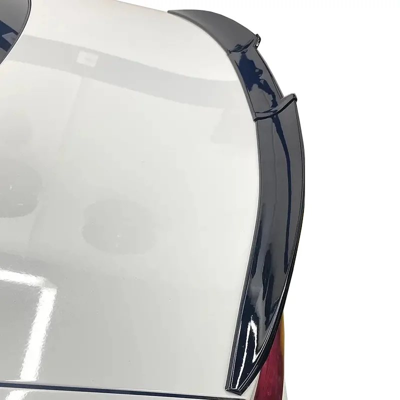 For Audi Accessories A4 B8 2003-2013 Car Rear Trunk Spoiler Wing Lid DIY Length 3Pcs Matt Black Soft Plastic thumbnail 2