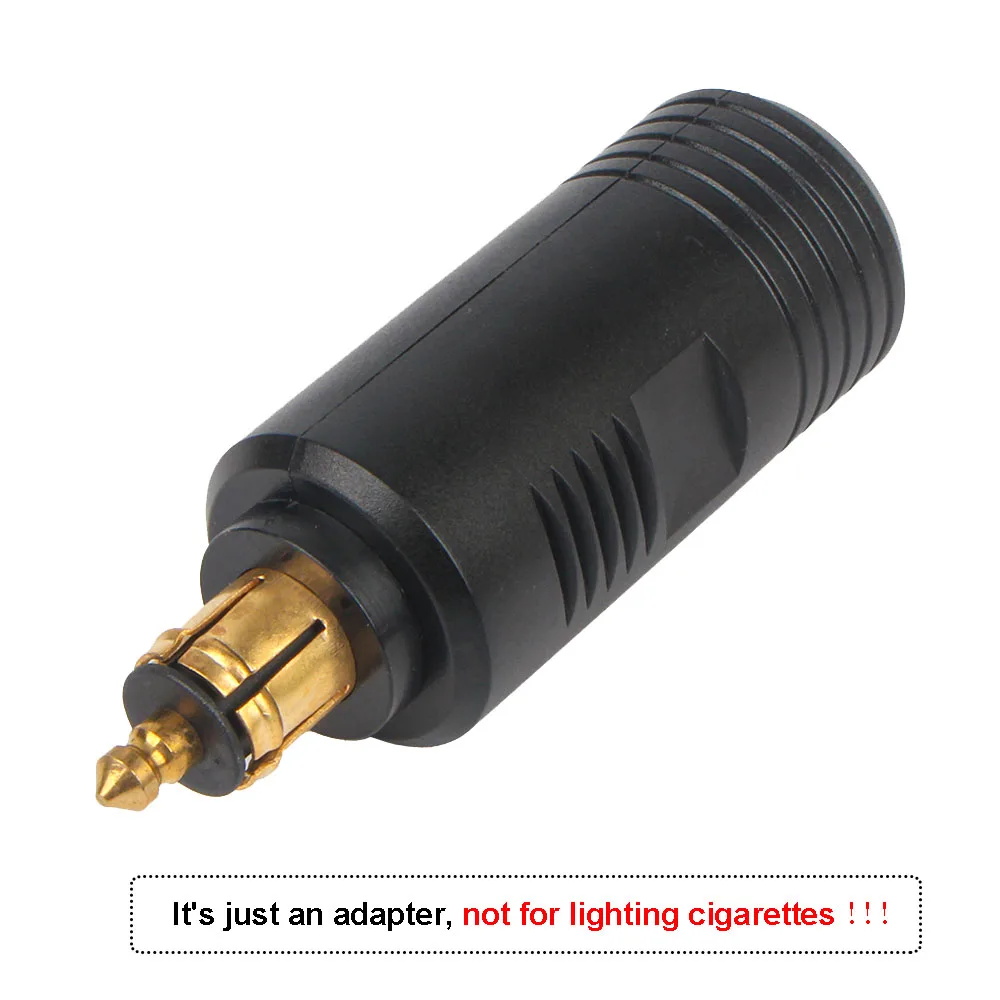 Cigarette Lighter Adapter For BMW R1250GS F850GS For TIGER DC 12V-24V EU Plug Charger DIN Socket Outlet Convert to Car Adapter thumbnail 2