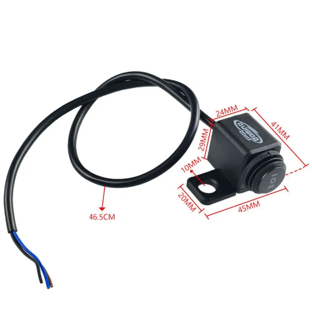 Universal Scooter Motorcycle Handlebar Switch Practical 3-Way Moto Light Controller Useful Light Indicator Switch thumbnail 6
