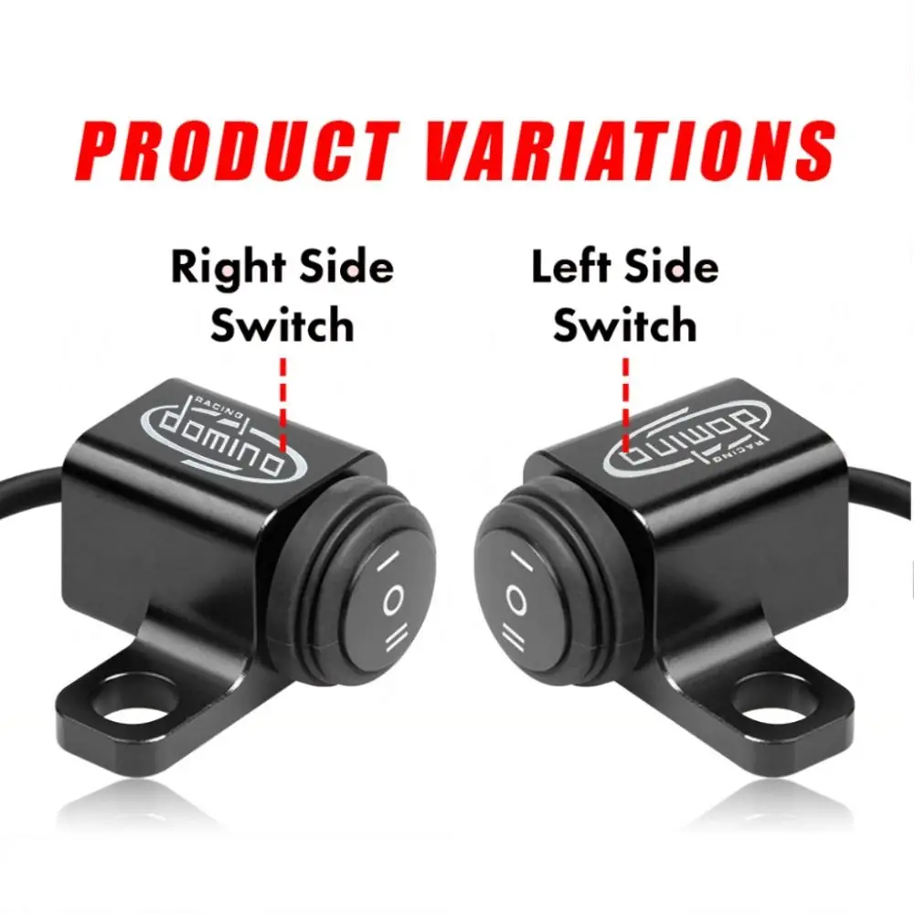 Universal Scooter Motorcycle Handlebar Switch Practical 3-Way Moto Light Controller Useful Light Indicator Switch thumbnail 4