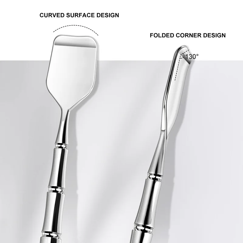 Stainless Steel Blackhead Scraper And Beauty Tool For Facial Pore Cleaning Massage And Beauty Shovel Manufacturer Wholesale Blac thumbnail 2