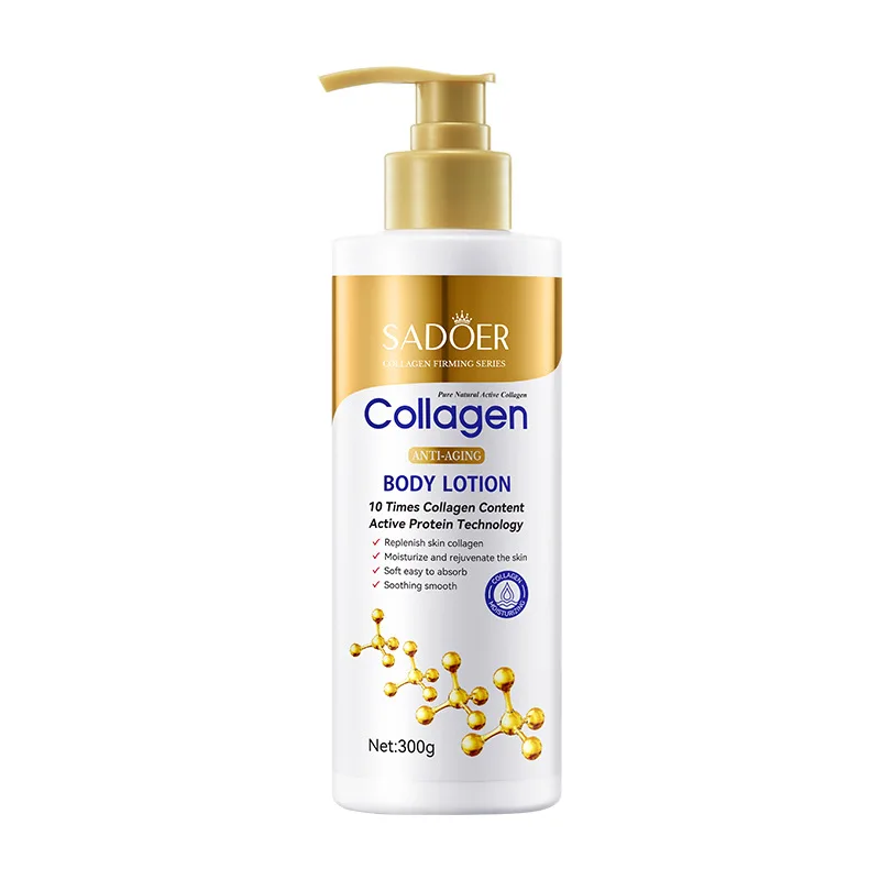 Collagen Milk Bleaching Face Body Cream Whitening Skin Moisturizing Lotion Lightening Care thumbnail 6