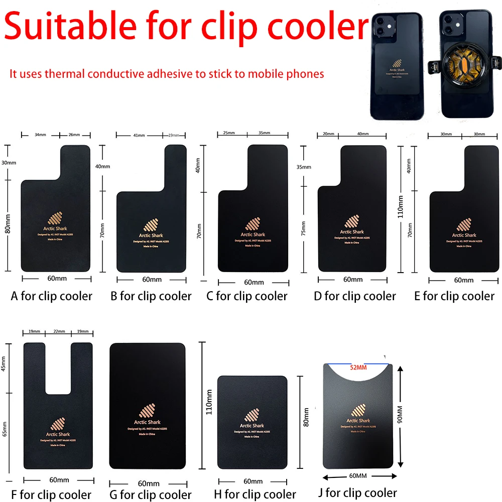 Mobile Phone Copper Sheet Tablet Dissip Uniform Plate Increases Heat Dissipation Area Multiple Sizes Available thumbnail 3