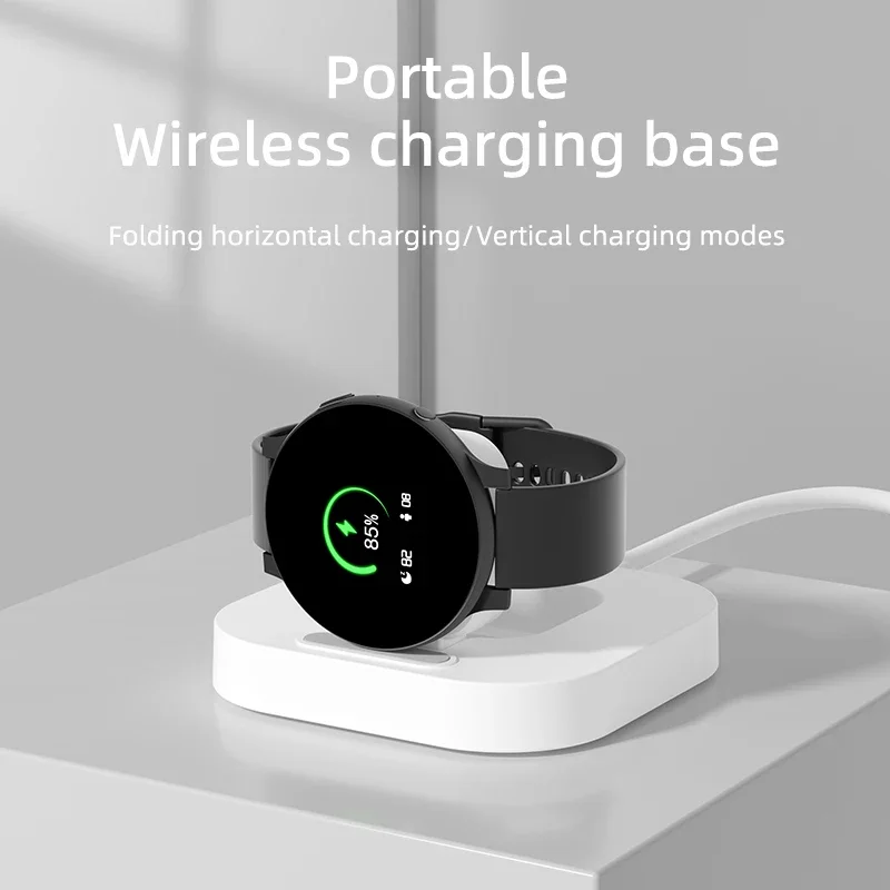 Watch Wireless Charger Stand For Samsung Galaxy Watch 6 5 4 3 Pro 45/40/44mm Active 2 Classic Type C Fast Charging Dock Station thumbnail 4