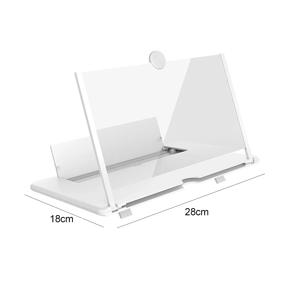 14 inch 3D Screen Amplifier Mobile Phone Screen Video Magnifier HD Expander Projector Smartphone Display Magnifying Bracket thumbnail 6