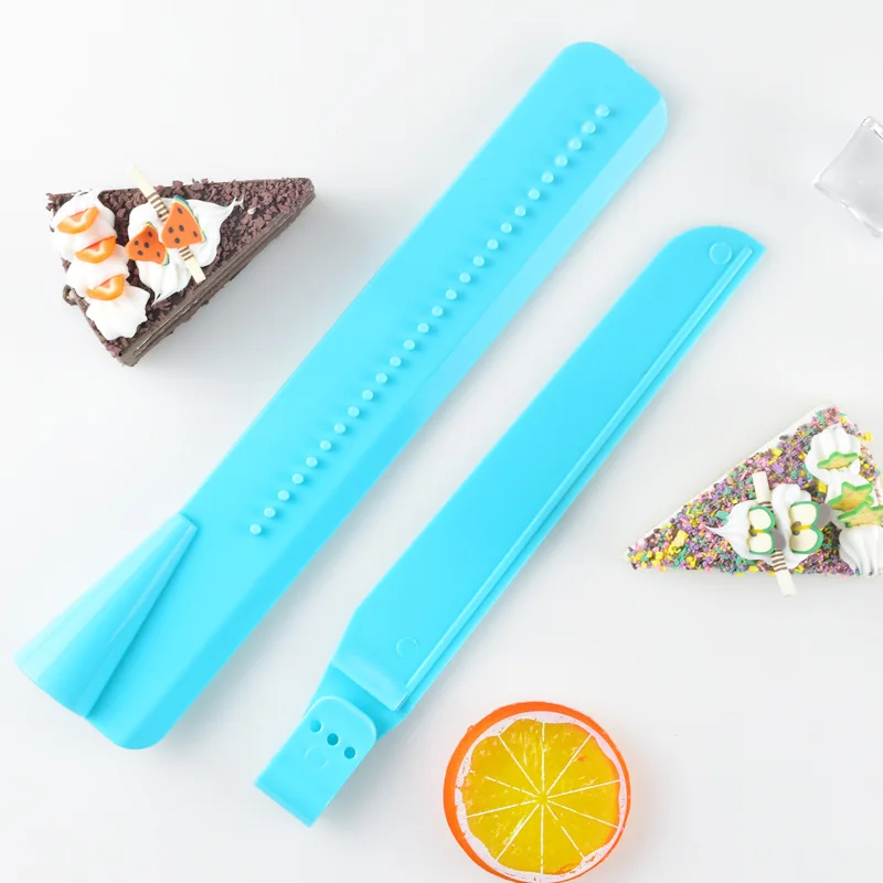 Cake Scraper Smoother Adjustable Fondant Spatulas Cake Edge Smoother Cream Leveling Device DIY Baking Tools Cakes Pastry Spatula thumbnail 3