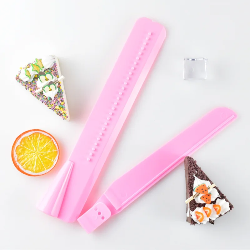 Cake Scraper Smoother Adjustable Fondant Spatulas Cake Edge Smoother Cream Leveling Device DIY Baking Tools Cakes Pastry Spatula thumbnail 4