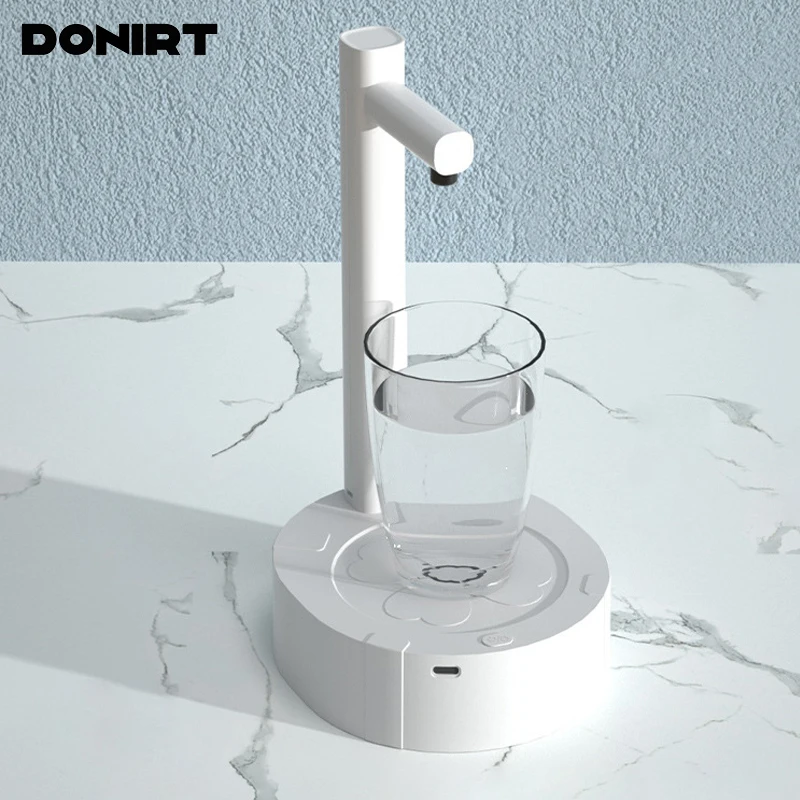 Portable Desktop Electric Water Dispenser Rechargeable Bottle Barreled Gallon Pump Automatic Drink Water Machine Juice Dispenser