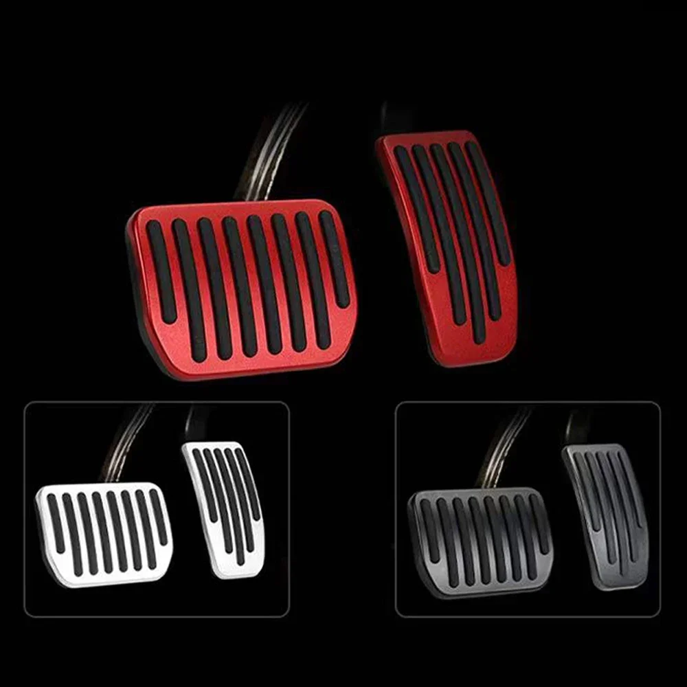 For Tesla Model Y 3 Highland Upgrade Foot Pedal Pads Cover Non-slip Accelerator Brake Rest Performance Aluminum Mats Accessories thumbnail 6