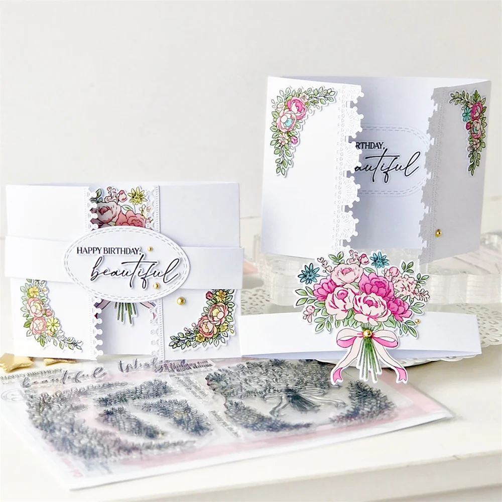 Pink Fresh the Daydream Edit Full Release Bundle Metal Cutting Dies Stamps Stencil DIY Scrapbooking Washi Paper Card Embossing thumbnail 4